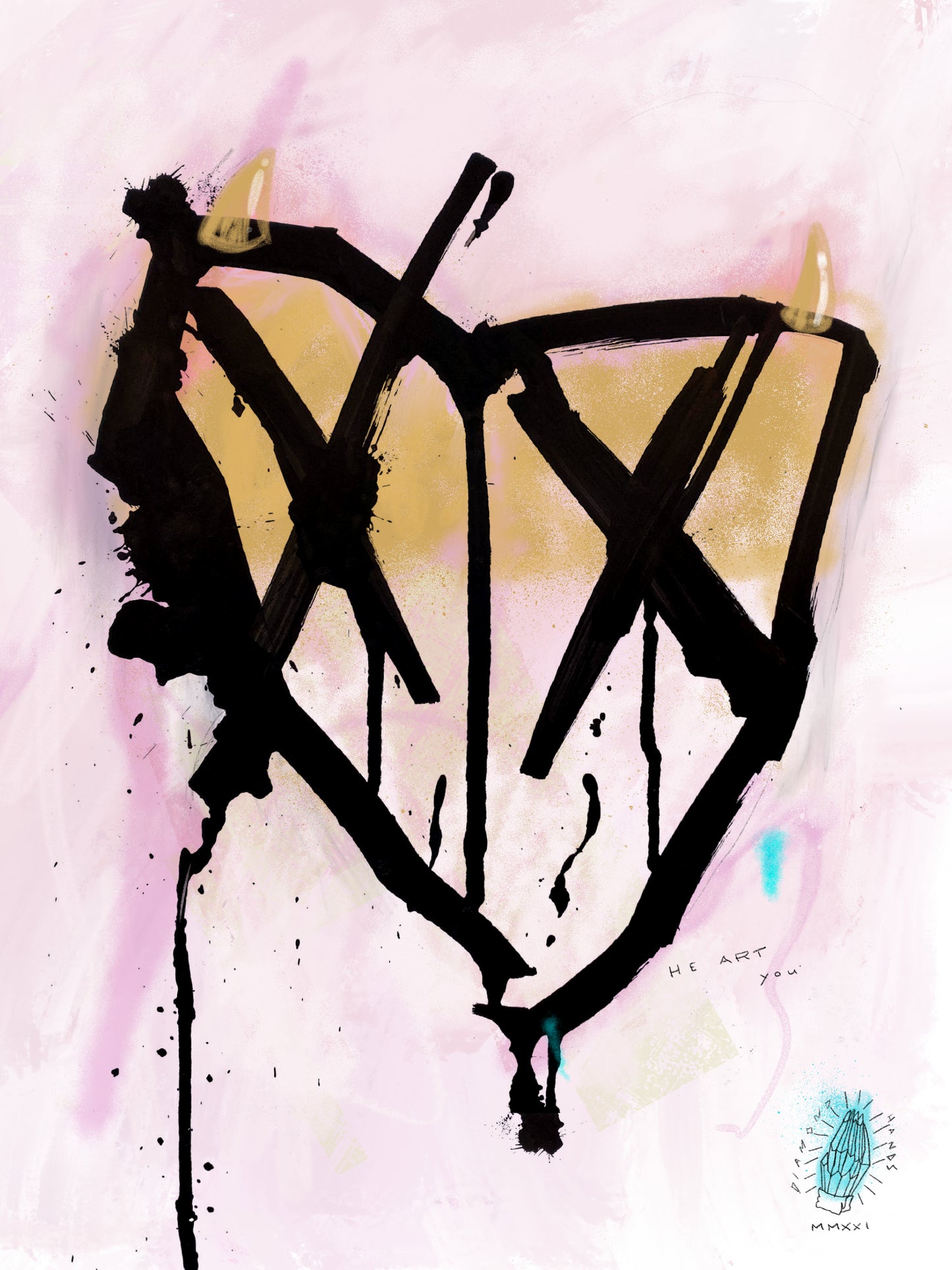 Heart You #37 Limited Edition Signed Poster